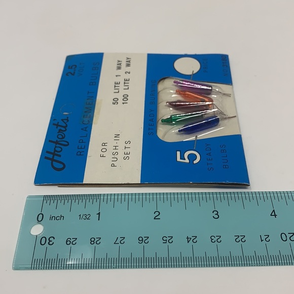 5 steady Hofert’s replacement bulbs 💡 2.5 volt - Picture 3 of 5